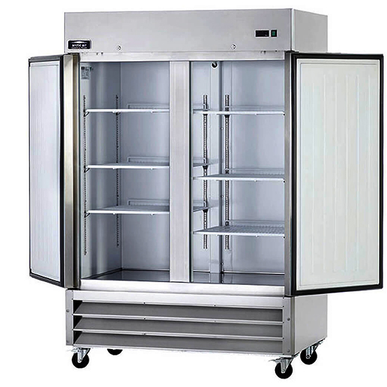 open freezer