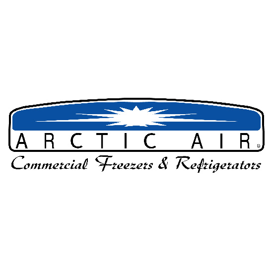 Arctic Air AUC48F - Congelador bajo encimera de dos secciones y dos puertas  de 48 pulgadas, 12 pies cúbicos, plata, 115 V